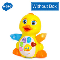 Dancing & Singing Duck Toy, Intellectual Musical and Learning Educational Toy Best Gift for 1 2 3 Year Old Boys and Girls Infant