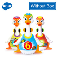 HOLA 828 Hip Hop Dancing Walking Swing Goose Musical Educational Gift Toy for 1 Year Old Toddlers Learning Educational Toys Gift