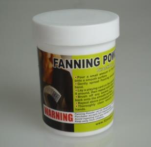 Card Fanning Powder top quality (bottle pack) - Magic tricks,Card magic,Close up,Magic Accessories,Comedy,as seen on TV