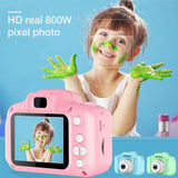 Cute Kids Mini Digital Photo 1080P Video Camera 2.0 Inch HD Screen Small Toy Camcorder Videocamera Micro Cam Children Best Gift