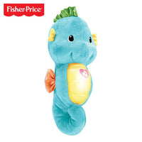 Fisher-Price baby toys 0-12months baby musical kids toys glow seahorse appease educational toy hippocampus plush peluche doll