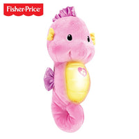Fisher-Price baby toys 0-12months baby musical kids toys glow seahorse appease educational toy hippocampus plush peluche doll