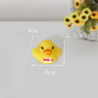 Huilong Silicone Small Yellow Duck Toy  Play Water Ducks Sounds Will Be Called Children's Educational Toys Pinch Called Duck