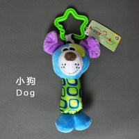 New Design Baby Rattle Toys Animal Hand Bells Plush Baby Toy High Quality Newbron Gift Animal Style Free Shipping BF10