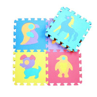 10Pcs animal Number Pattern Foam Puzzle Kids Rug Carpet Split Joint EVA baby Play Mat Indoor Soft activity Puzzle Mats