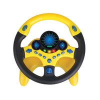 Simulation Steering Wheel with Light  Baby Musical Developing Educational Toys Electronic Vocal Toys for Children Birthday