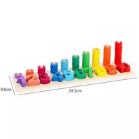 Children's educational toys wooden toys gifts for Girls Boys learning shipping from russia
