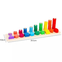 Children's educational toys wooden toys gifts for Girls Boys learning shipping from russia
